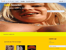 Tablet Screenshot of gelbe-sexseiten.com